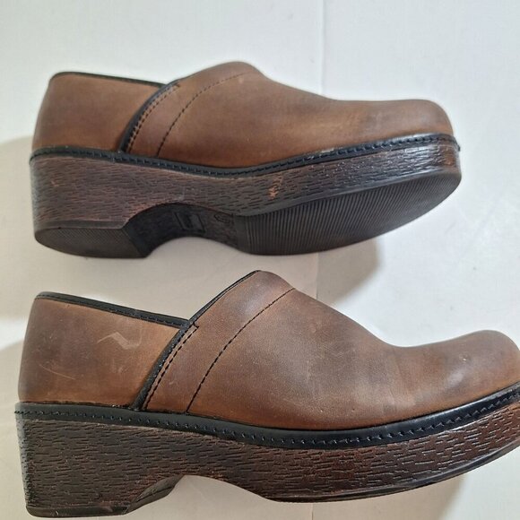 Bjorndal Womens brown clogs 5 - Picture 6 of 6